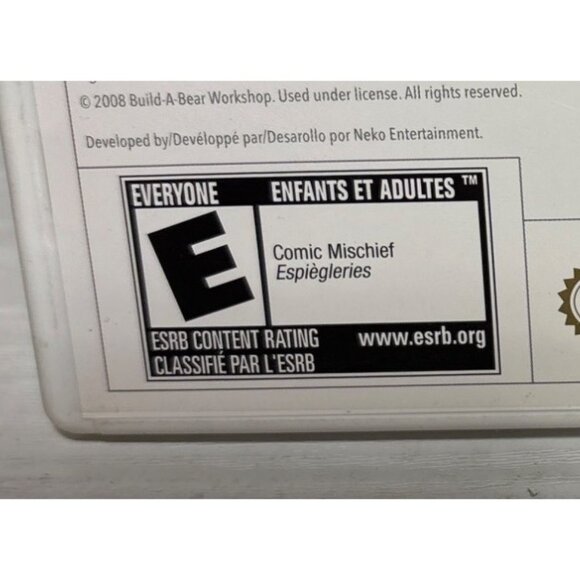 Build A Bear Wii Game A Friend Fur All Seasons Nintendo 2008 - Picture 3 of 5